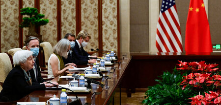 Gab in China den »Good cop«: US-Finanzministerin Yellen am Sonna...