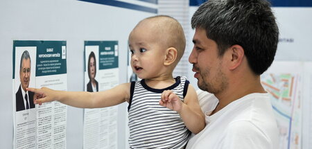 Er soll’s werden: Stimmabgabe in der Technischen Universität von...