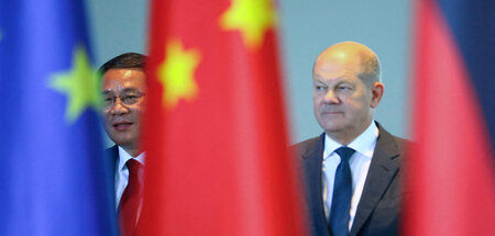 Wandel im Handel: Ministerpräsident Li Qiang und Bundeskanzler O...