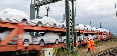 Besonders das Rangieren der Wagen macht den Einzelwagenverkehr z...