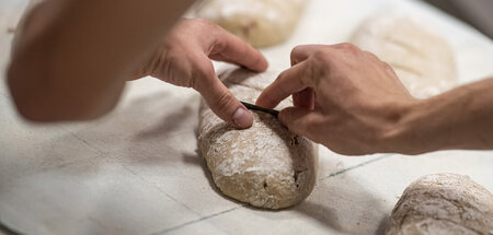 Mies bezahlt: Bäckerhandwerk