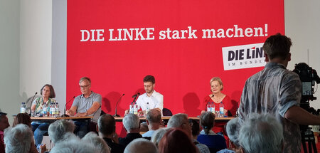 Ellen Brombacher, Dietmar Bartsch, Tobias Bank, Gesine Lötzsch u... Ellen Brombacher, Dietmar Bartsch, Tobias Bank, Gesine Lötzsch u...