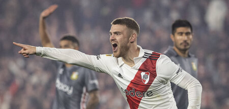 Hat Grund zur Freude: Lucas Beltrán von River Plate Buenos Aires