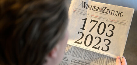 Ende einer Ära: Die Wiener Zeitung macht inzwischen nur noch Tik...