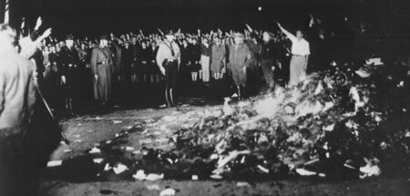 Bücherverbrennungen fanden am 10. Mai 1933 nicht nur auf dem Ope...