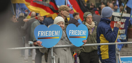 Auf dass endlich Frieden herrsche, muss es nach Auffassung der A...