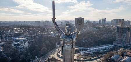 Jüngstes Opfer antikommunistischer Bilderstürmer (Kiew, 13.2.202