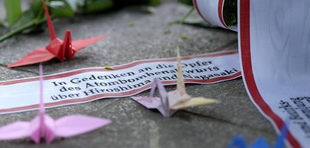 Gedenken im Berliner Volkspark Friedrichshain anlässlich des 73.... Gedenken im Berliner Volkspark Friedrichshain anlässlich des 73....