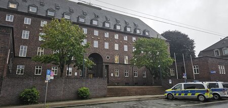 In diesem Polizeipräsidium arbeiteten einige der beschuldigten P... In diesem Polizeipräsidium arbeiteten einige der beschuldigten P...