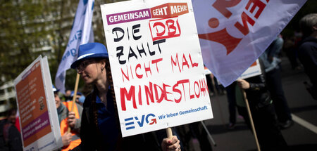 Auch bei der Bahn sind Armutslöhne weit verbreitet (EVG-Beschäft...
