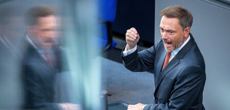 Liebt die Schuldenbremse: Bundesfinanzminister Christian Lindner... Liebt die Schuldenbremse: Bundesfinanzminister Christian Lindner...