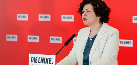 Hält es offenbar nicht länger aus: Linke-Fraktionsvorsitzende Am... Hält es offenbar nicht länger aus: Linke-Fraktionsvorsitzende Am...