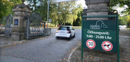 Auf dem Ohlsdorfer Friedhof in Hamburg Auf dem Ohlsdorfer Friedhof in Hamburg
