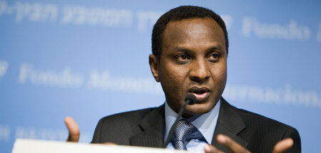 Der Ökonom Ali Mahamane Lamine Zeine wurde zum Ministerpräsident... Der Ökonom Ali Mahamane Lamine Zeine wurde zum Ministerpräsident...