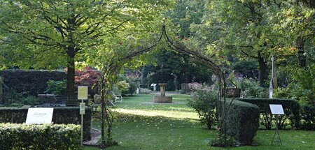 Garten der Frauen auf dem Friedhof in Hamburg-Ohlsdorf (16.10.20... Garten der Frauen auf dem Friedhof in Hamburg-Ohlsdorf (16.10.20...