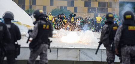 Konzertierter Angriff auf Regierungsgebäude in Brasília am 8. Ja...
