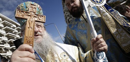 Immer auf seiten der Reaktion: Der zurückgetretene Bischof Anthi...