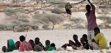 Von Äthiopien aus unterwegs nach Saudi-Arabien (Dschibuti 22.2.2...