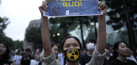 Die Bevölkerung in Südkorea lehnt die Verklappung mehrheitlich a...