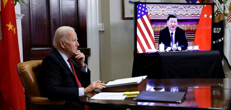 Kampf der Titanen: US-Präsident Biden fordert Chinas Staatschef ...