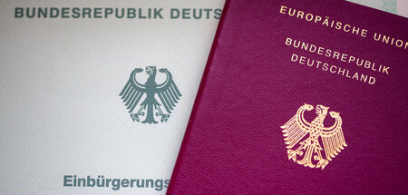 Pass und Einbürgerungsurkunde für die BRD Pass und Einbürgerungsurkunde für die BRD