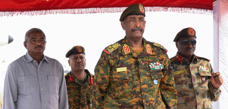 Will nicht verhandeln. Sudans oberster Militär Abdel Fattah al-B