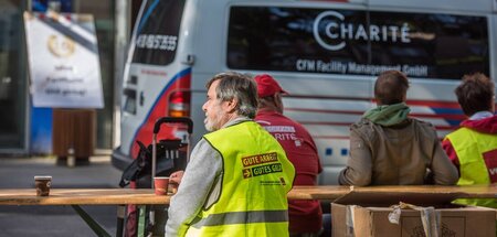 Seit 2011 kämpfen die CFM-Beschäftigten für gleiche Bezahlung (B...