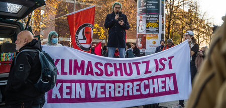 Demonstration gegen Präventivhaft (München, 13.11.2022)