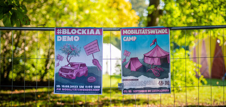 Mobilitätswendecamp im Münchner Luitpoldpark