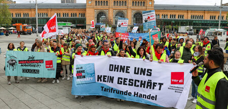 Bei der Tarifauseinandersetzung im Handel herrscht Stillstand, B...