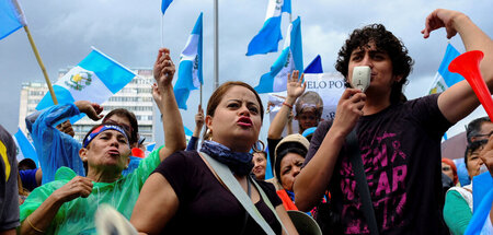 Gegen rechte Versuche, den sozialdemokratischen Wahlsieger Aréva...