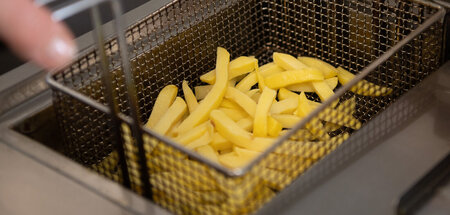 Für viele Franzosen leider nur noch ohne Steak: die Pommes frite