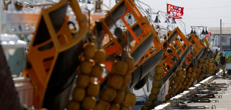 In die Volksrepublik bekommen sie ihren Fisch nicht mehr exporti...