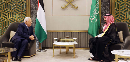 Am Katzentisch der Macht: Der palästinensische Präsident Abbas (...