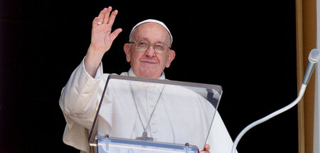 Freund des Friedens: Jorge Bergoglio, Staatschef des Vatikan