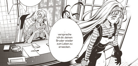 Besuch im Jenseits: Panel aus »Kiela und das letzte Geleit« von ...