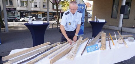 Alles dabei: Die Stuttgarter Polizei präsentiert am Sonntag die ...