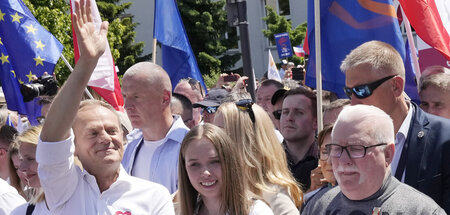 Die PiS-Regierung hat ein kleines Problem, Oppositionsführer Tus