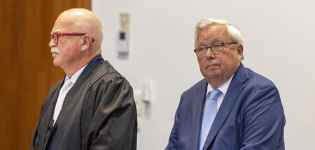 Mann mit Einfluss: Christian Olearius (rechts) am Montag in Bon