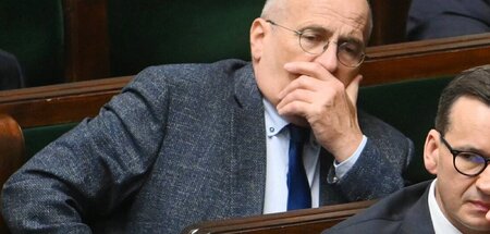 Will nicht zurücktreten: Der polnische Außenminister Zbigniew Ra...