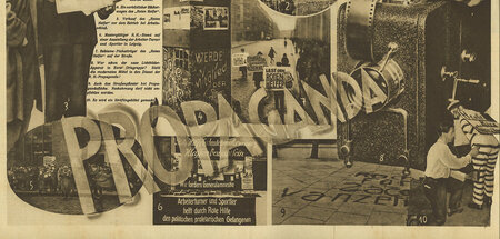 Die Massen erreichen: Collage über Wandzeitungen und andere Form... Die Massen erreichen: Collage über Wandzeitungen und andere Form...