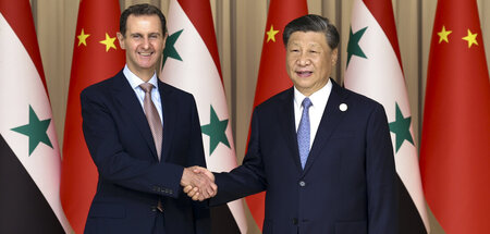 Erst die Arabische Liga, jetzt Xi: Syriens Präsident Assad stärk...
