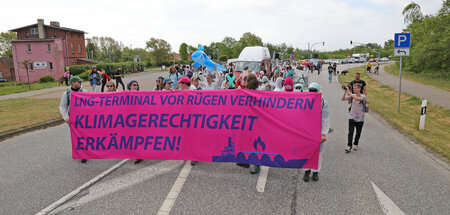 Schon früher gab es Protest von »Ende Gelände«-Aktivisten auf Rü...