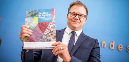 Noch nicht alles erreicht: Staatsminister Carsten Schneider (SPD...