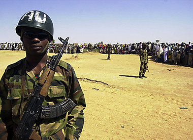 Einer von 7 000: Soldat der Afrikanischen Union in Darfur – demn...