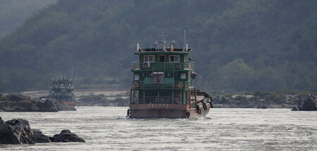 Schifffahrt im goldenen Dreieck: Das Grenzgebiet zwischen Laos, 