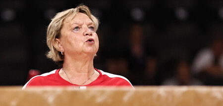 Zurück in der Halle: Gabriele Frehse ist mittlerweile Frauennati...