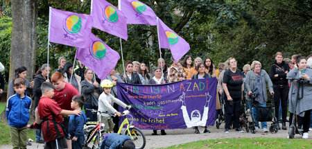 Nicht mehr hinnehmen: Demonstration von der Initiative Zora nach...
