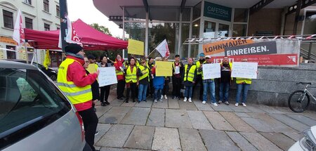 "Wo bleibt die Wertschätzung?" - Kundgebung der Primus-Beschäfti...