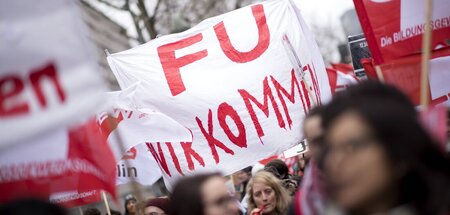 Auch studentische Beschäftigte werden sich an Aktionen im Rahmen...